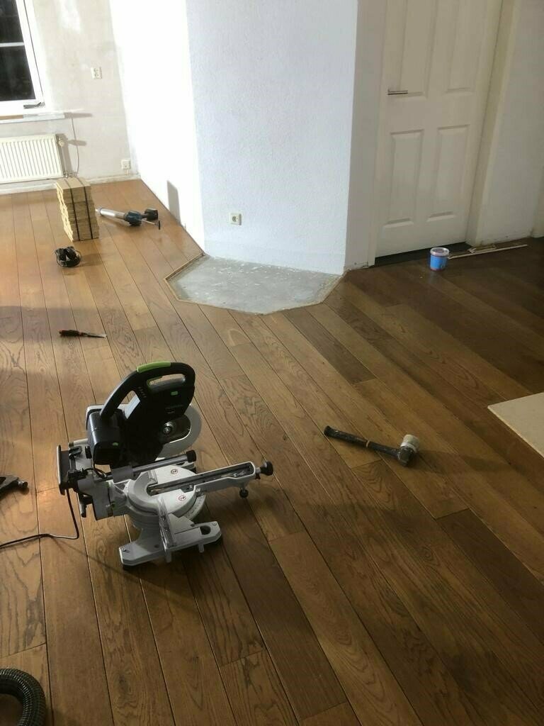 vloer aanhelen werkzaamheden