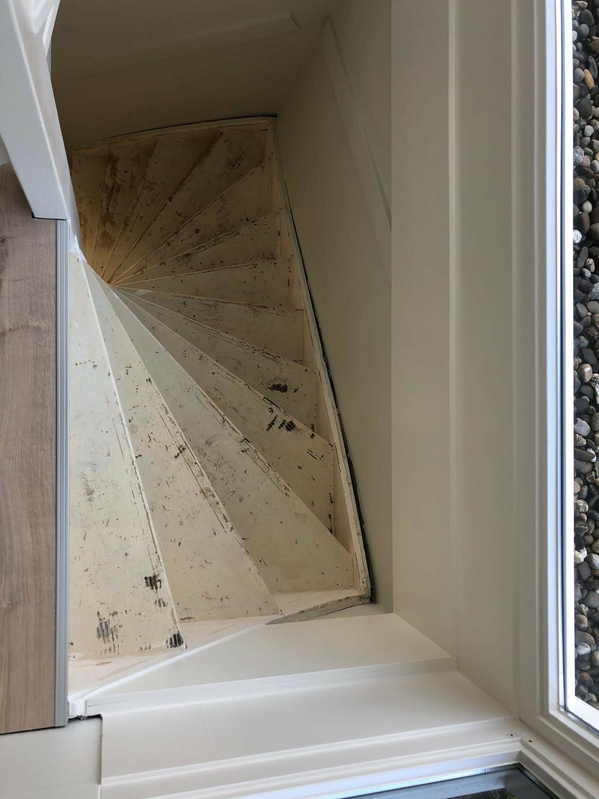 Z-trap bovenaanzicht Z-traprenovatie Z-overzettreden Eiken trap modern vakwerk Culemborg.jpg
