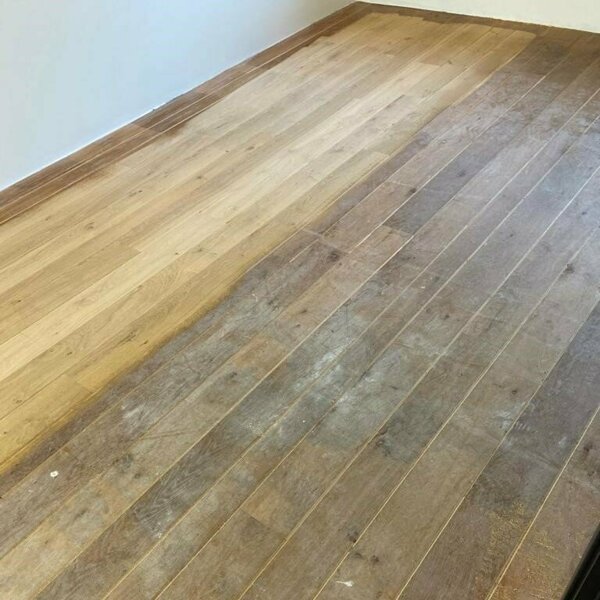 Eiken vloer schuren en lichter oliën in Gorinchem Almkerk Nieuwendijk.jpg