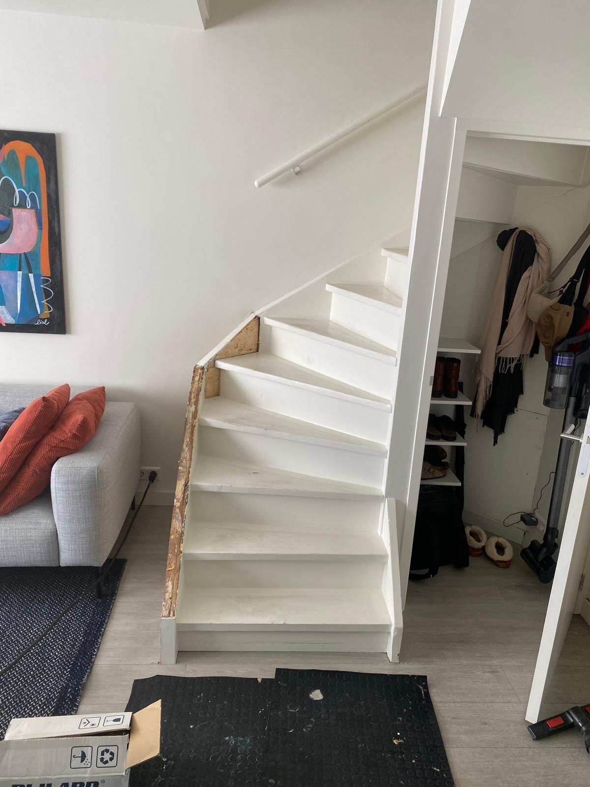 Eiken Z-traprenovatie, design traprenovatie in Den Bosch