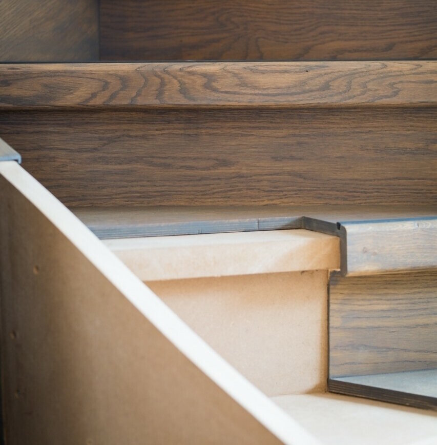 traprenovatie met overzettreden